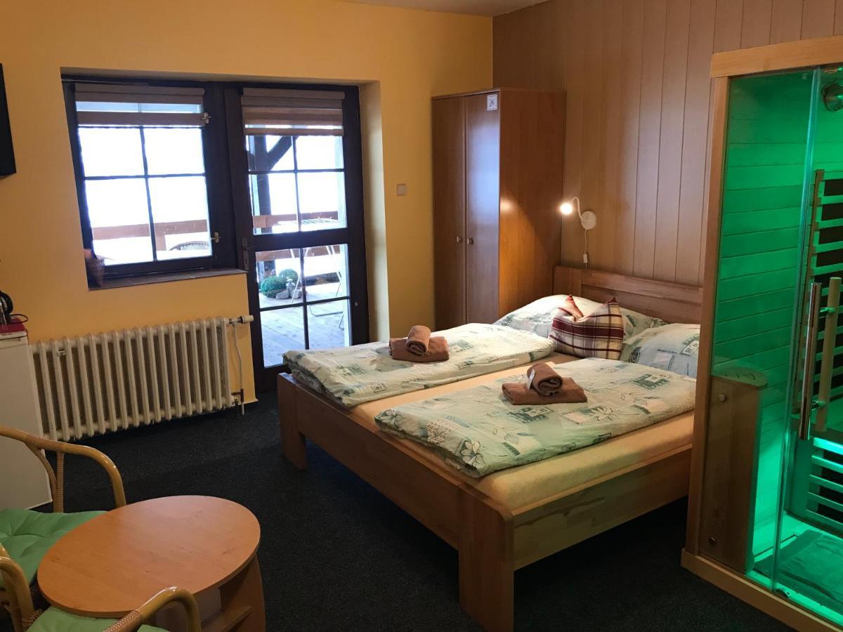 Pension Aura Spicak, Nektere Pokoje Se Saunou Zelezna Ruda Exterior photo