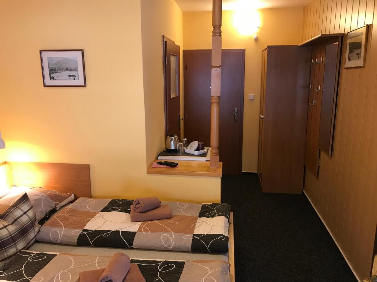 Pension Aura Spicak, Nektere Pokoje Se Saunou Zelezna Ruda Exterior photo