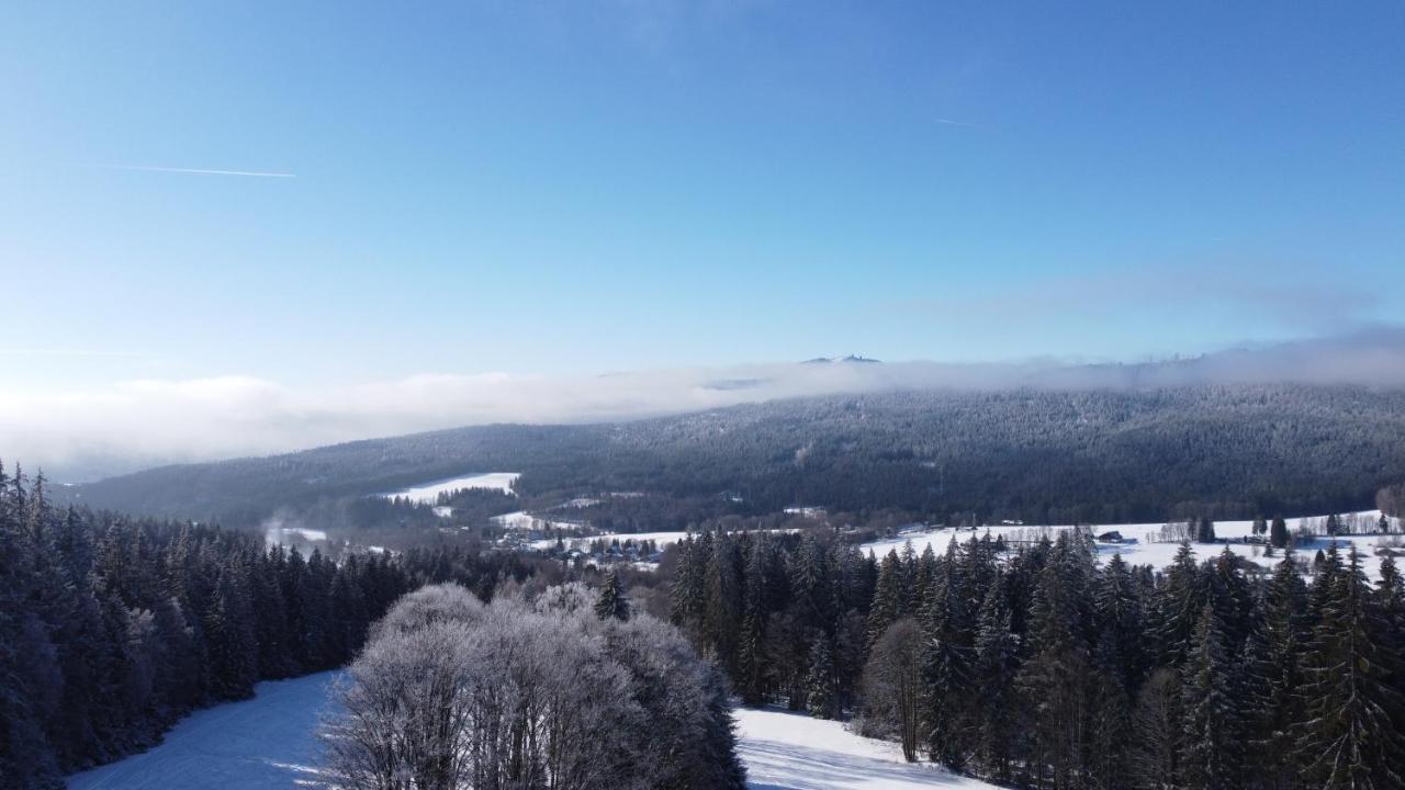 Pension Aura Spicak, Nektere Pokoje Se Saunou Zelezna Ruda Exterior photo